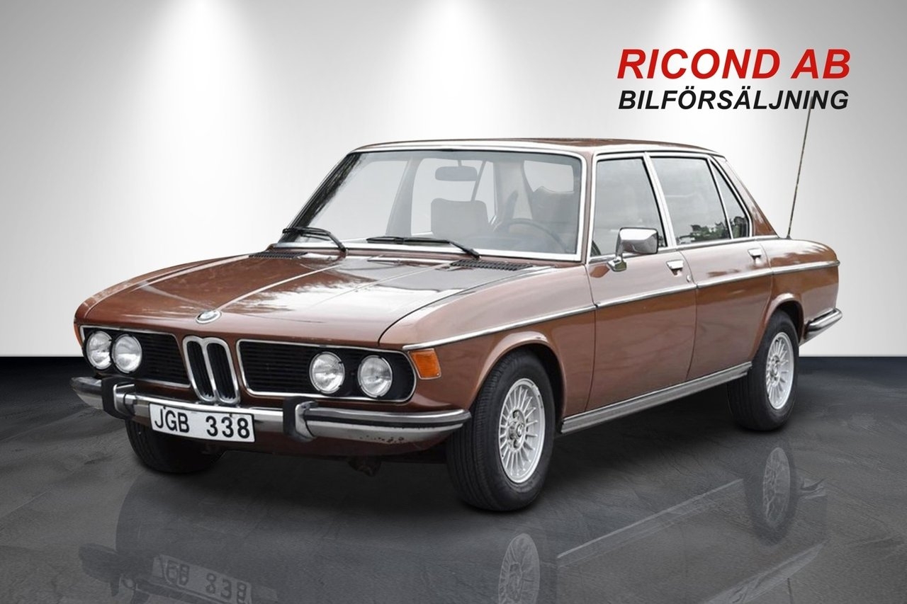 BMW 3.0 CSI L AUT 180 HK SVENSKSÅLD 1976, bild 2/17
