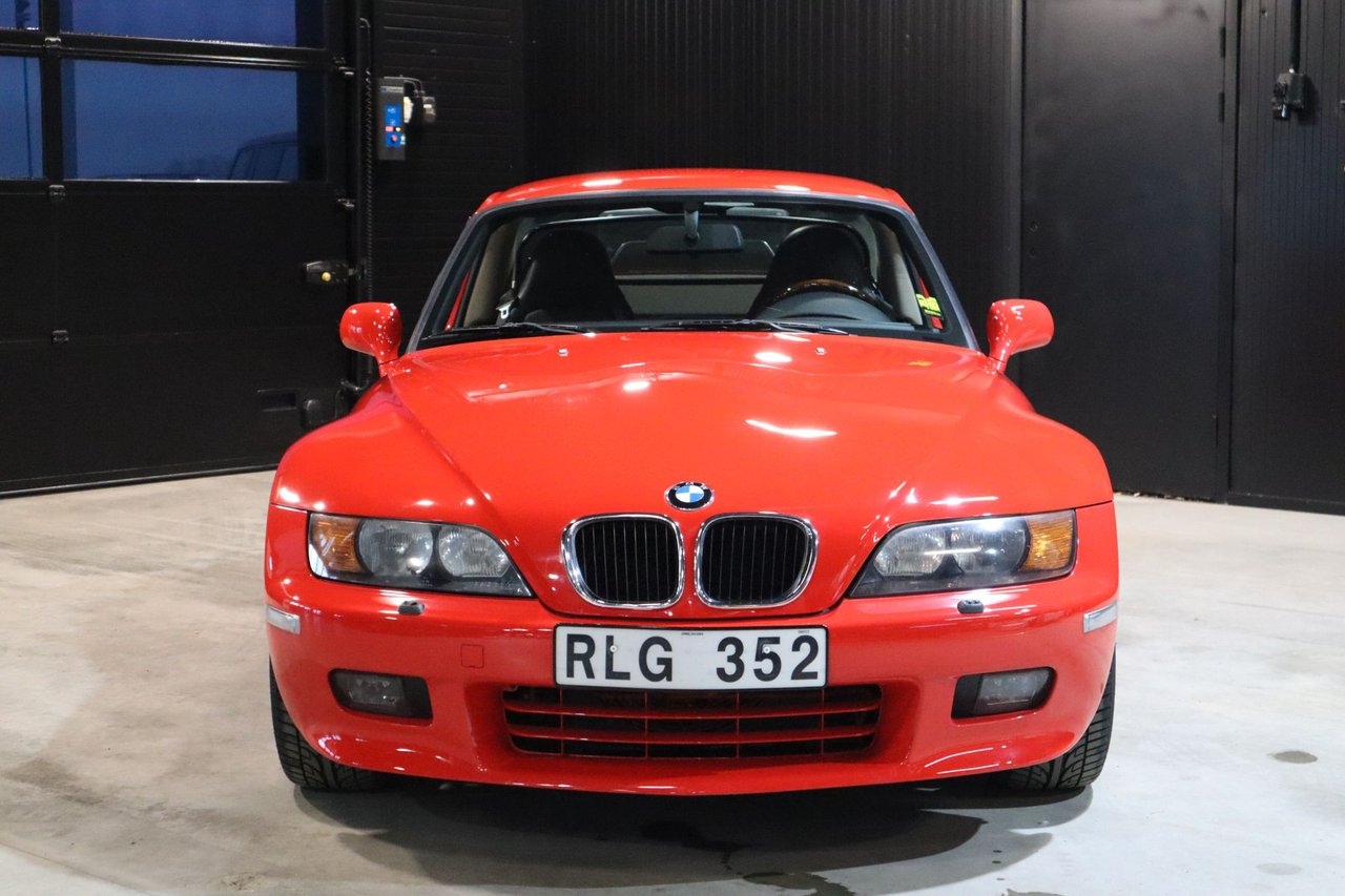 BMW Z3 2.8 Roadster (192hk) Aut / Lågmil 1997, bild 2/10