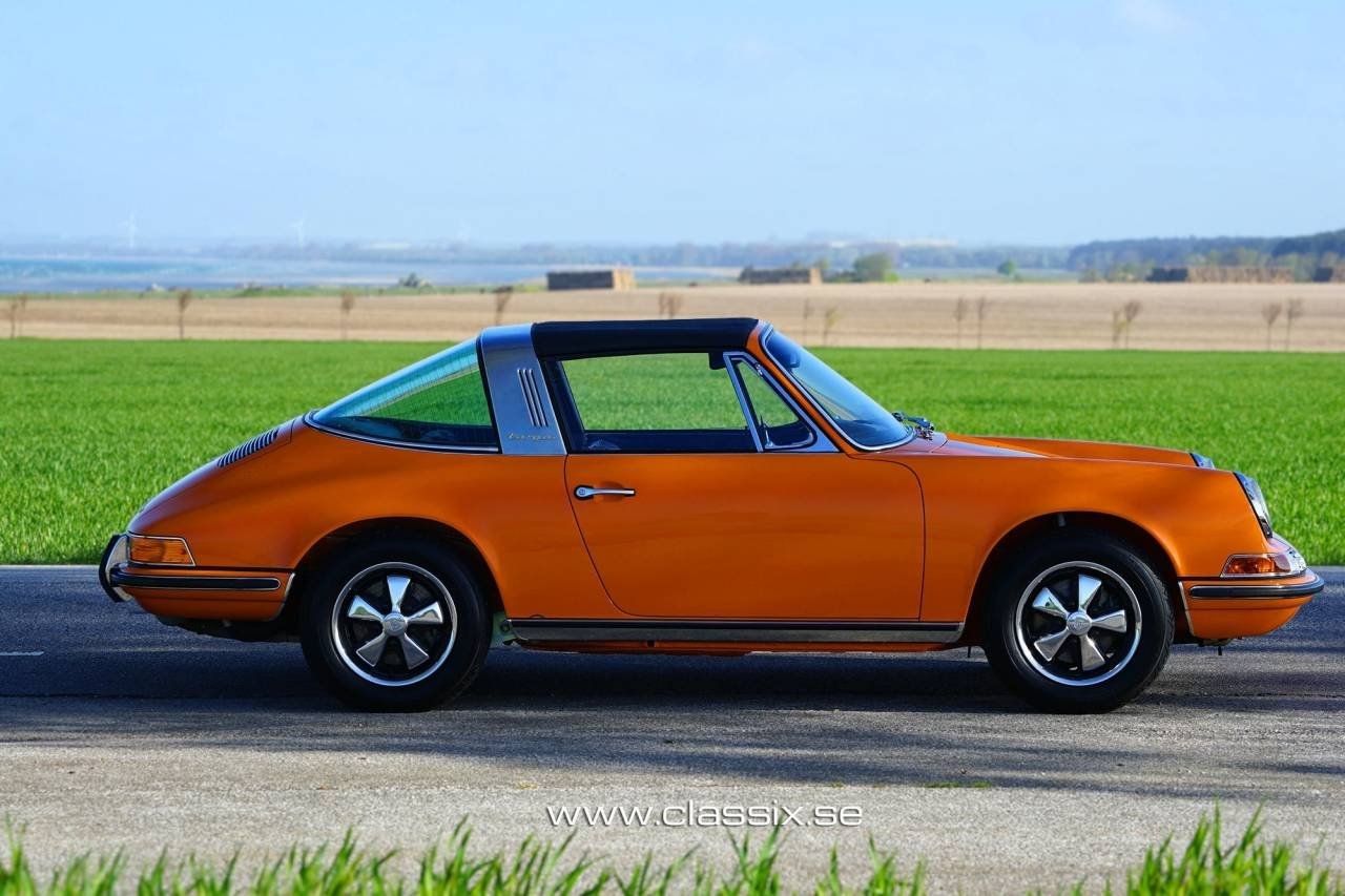 Porsche 911 Targa i toppskick 1971, bild 5/6
