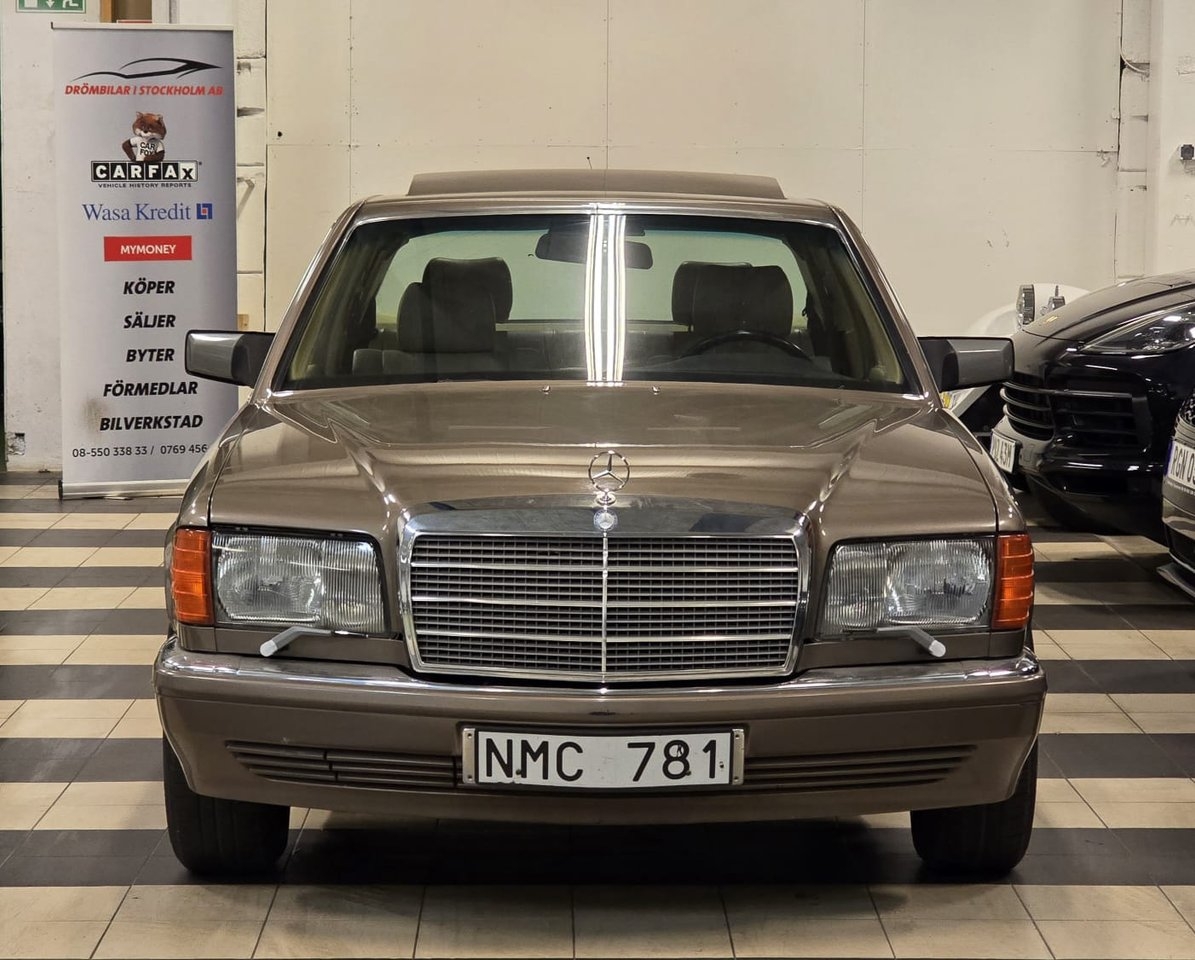 Mercedes-Benz 420 SE Automat 224hk V8 1988, bild 3/10