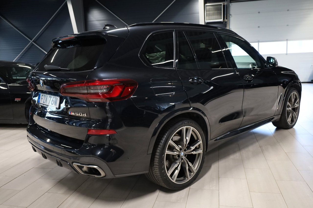 BMW X5 M50d 7-sits Innovation Värmare 2021, bild 6/21