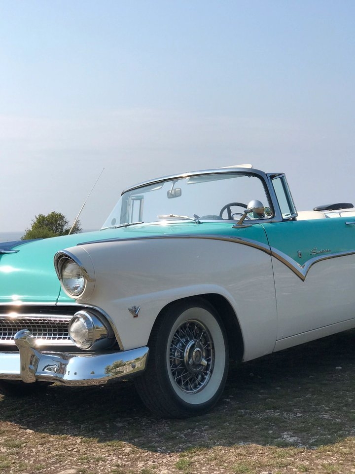 Ford Fairlane Sunliner Cabriolet 1955, photo 4/10