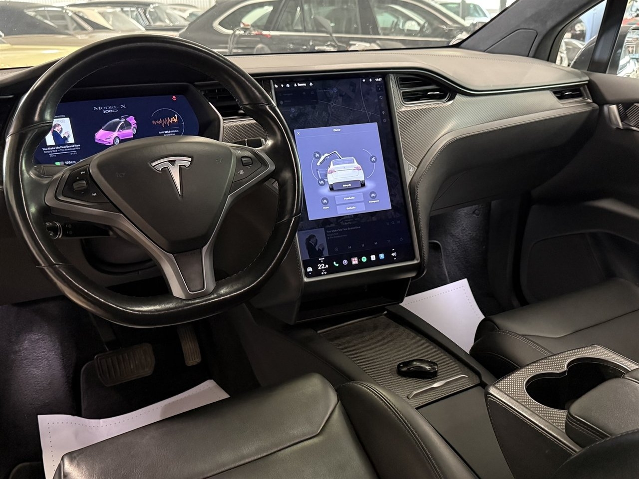 Tesla Model X 100D AWD Drag MOMS 423Hk 2019, bild 7/10
