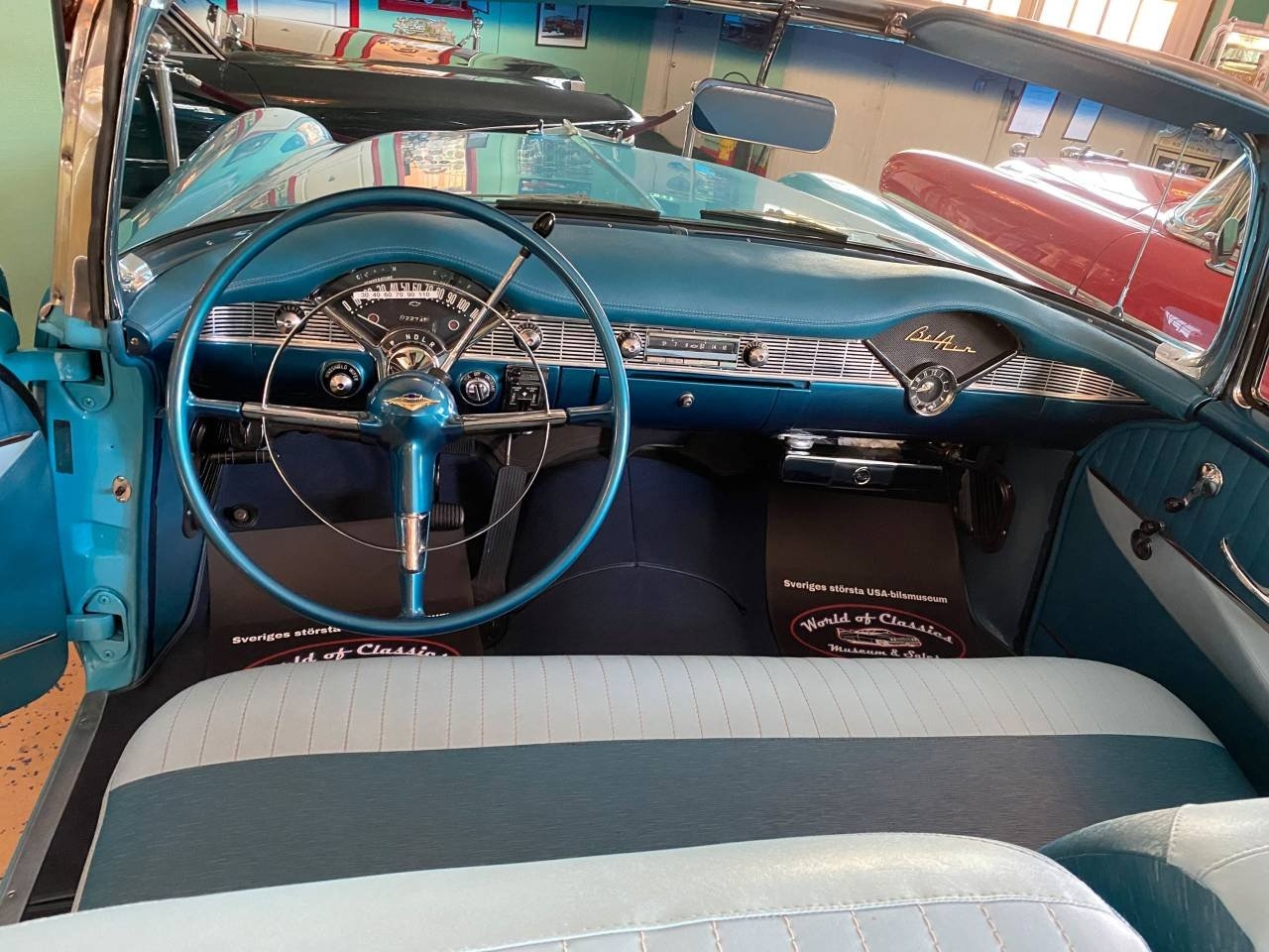 Chevrolet Bel Air cab helrenoverad -56 1956, bild 5/10