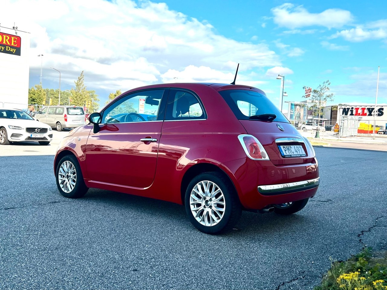 Fiat 500 1.2 8V Lounge Euro 6 Nybesiktad 2015, bild 4/7