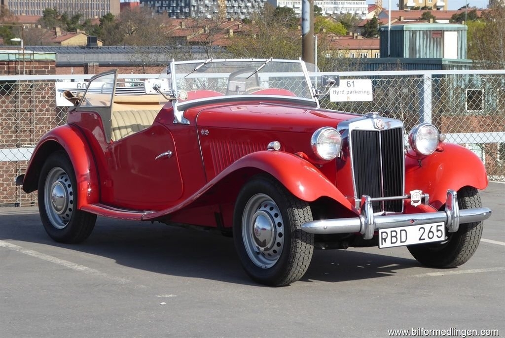 MG Midget TD Roadster 1950, bild 2/10