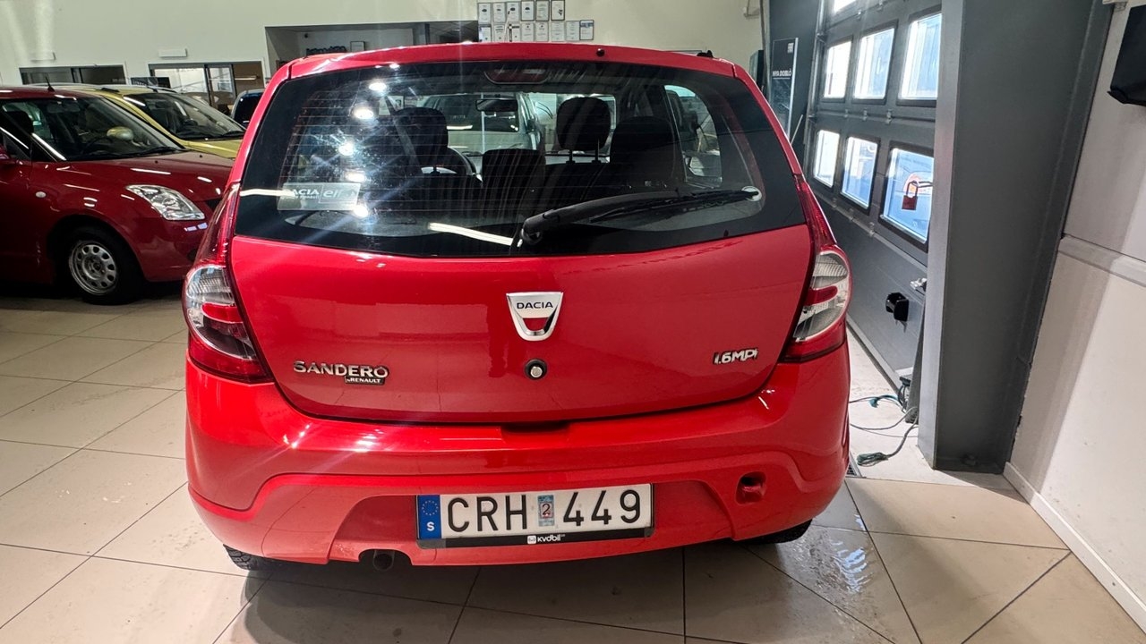 Dacia Sandero 1.6 E85 Euro 4 2009, bild 6/9