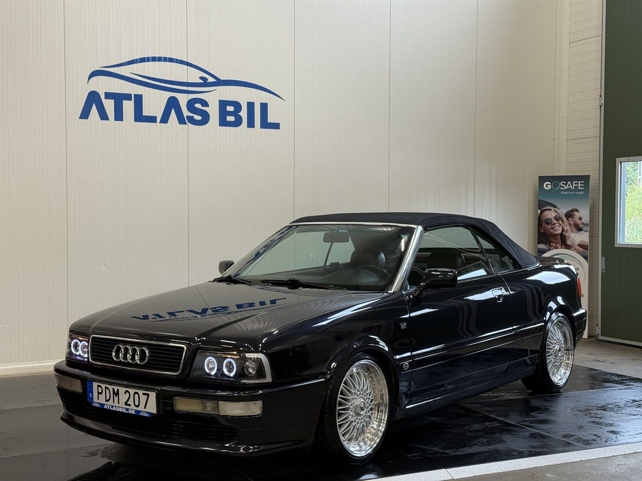 Audi Cabriolet 2.6 V6 Manuell 150hk 1997, bild 2/27