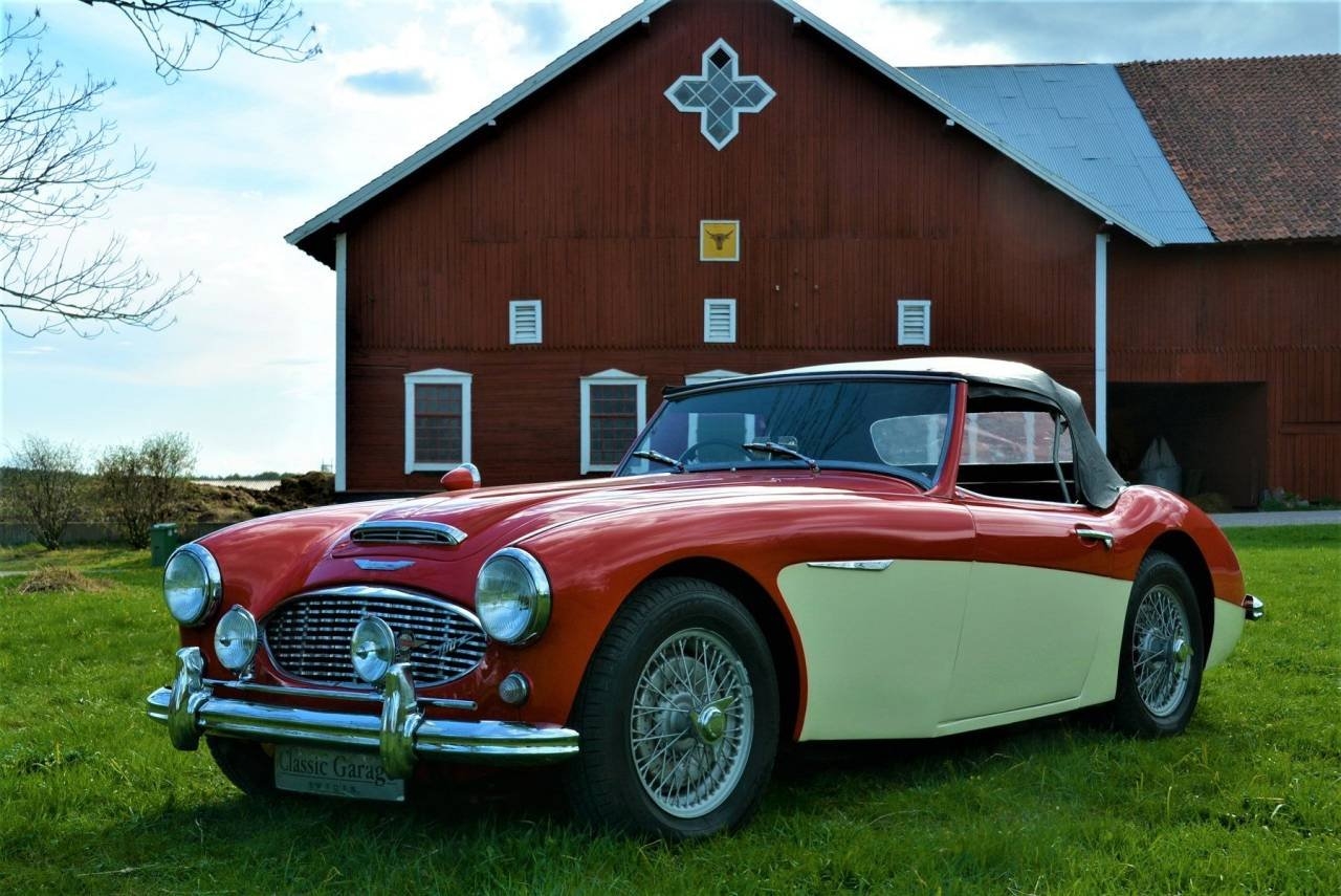Austin-Healey 100 Works-motor 185HK+ 1957, bild 5/10