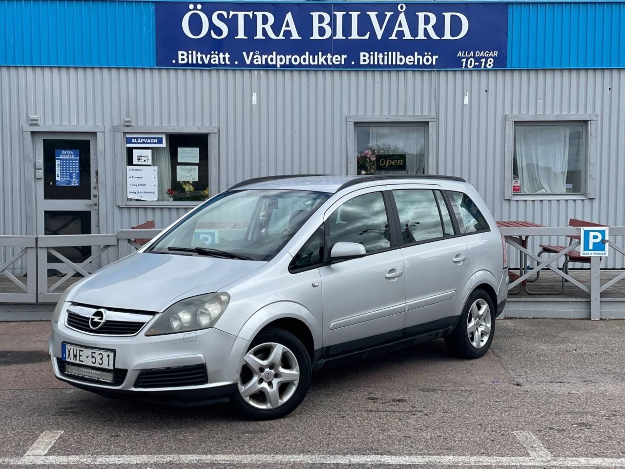 Opel Zafira 1.8 7-sits 140hk 2006, bild 2/10