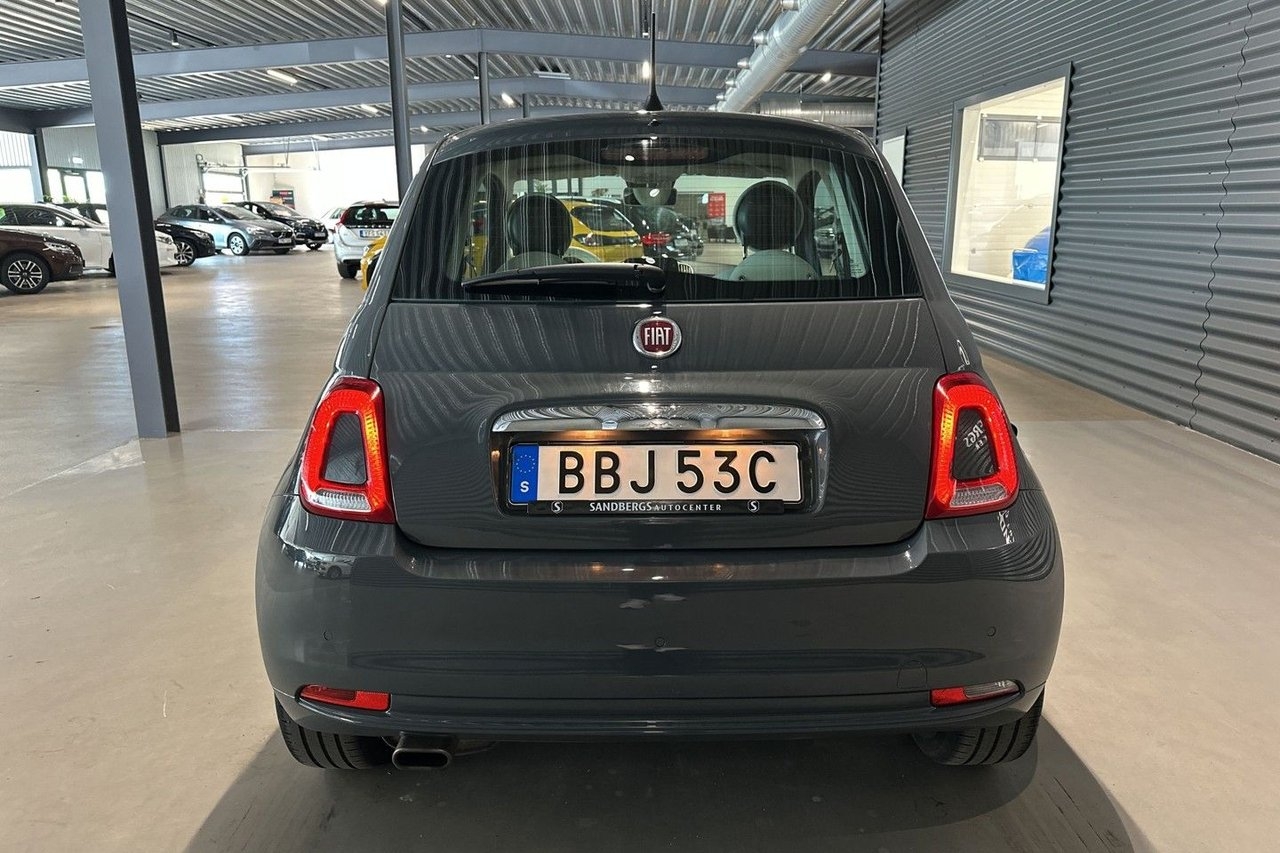 Fiat 500 1.2 8V Lounge BT PDC Euro 6 2020, bild 5/16