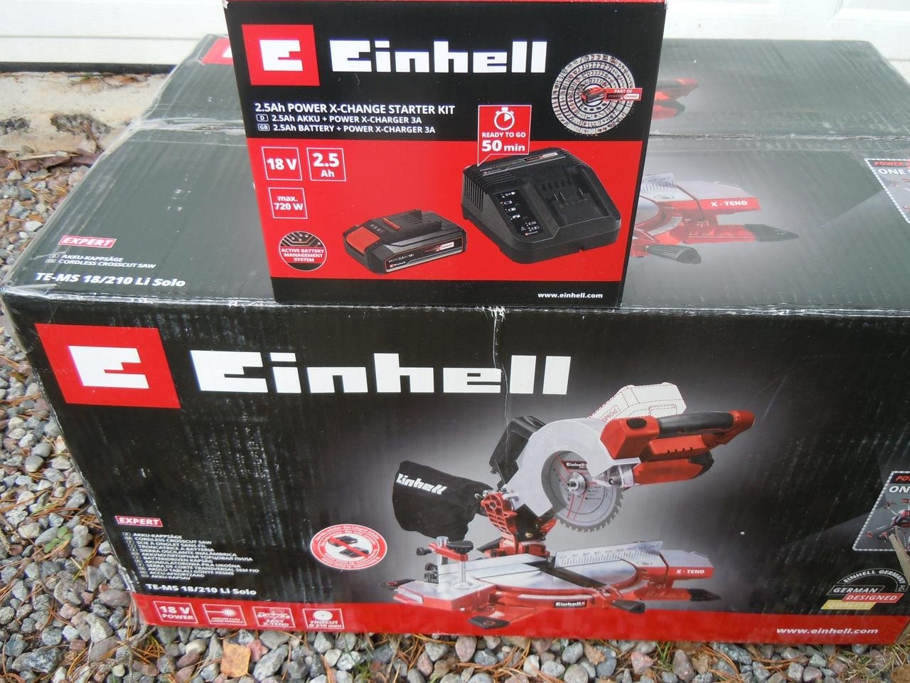 Kapsåg 18 Volt med batteri och laddare ny i kartong