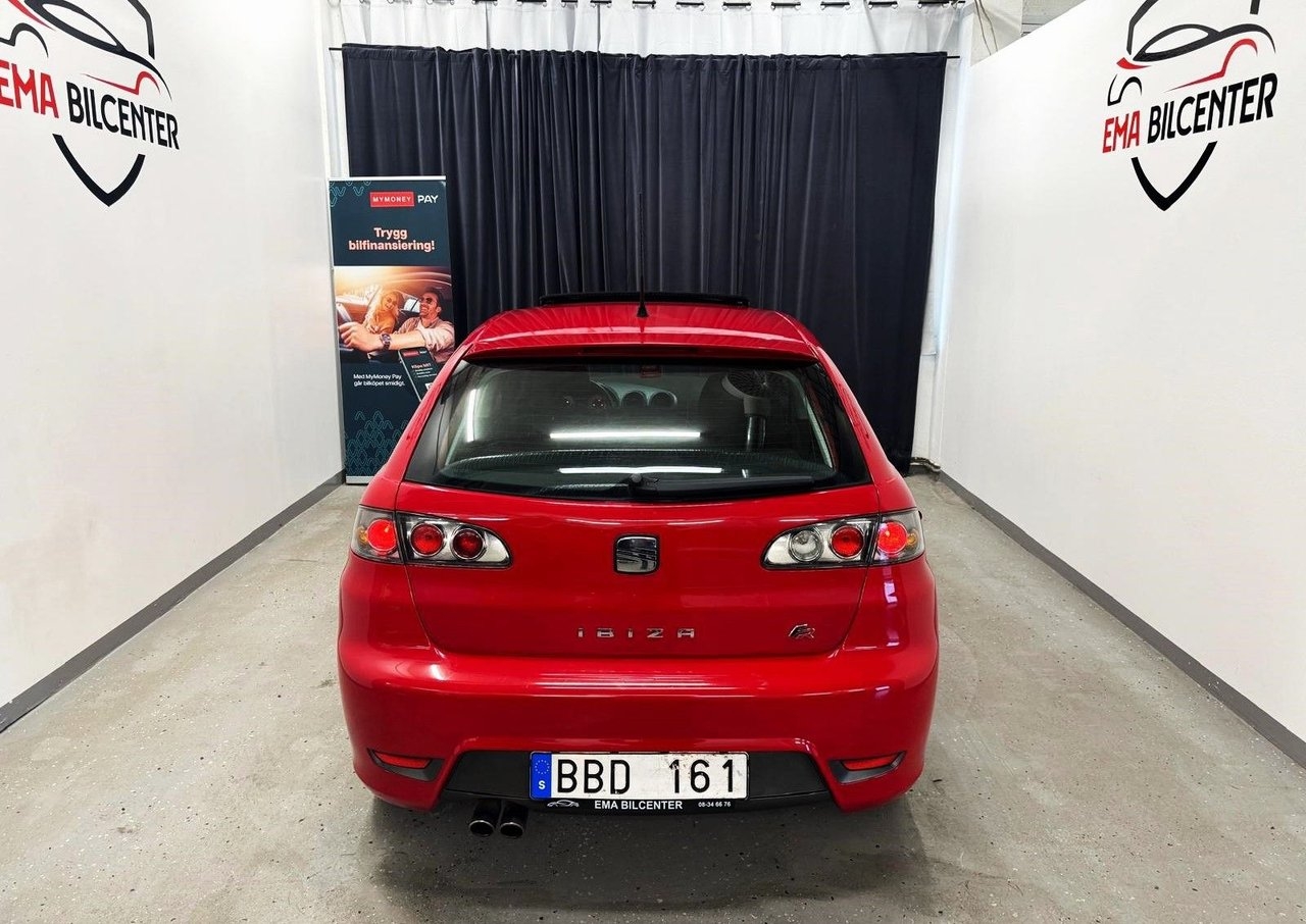 Seat Ibiza FR 5-door 1.8 T TAKLUCKA 2007, bild 6/10