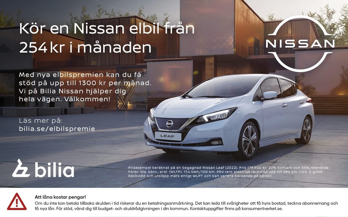 Nissan Leaf 59kWh/N-Connecta/Rattvärme 2022, bild 2/21