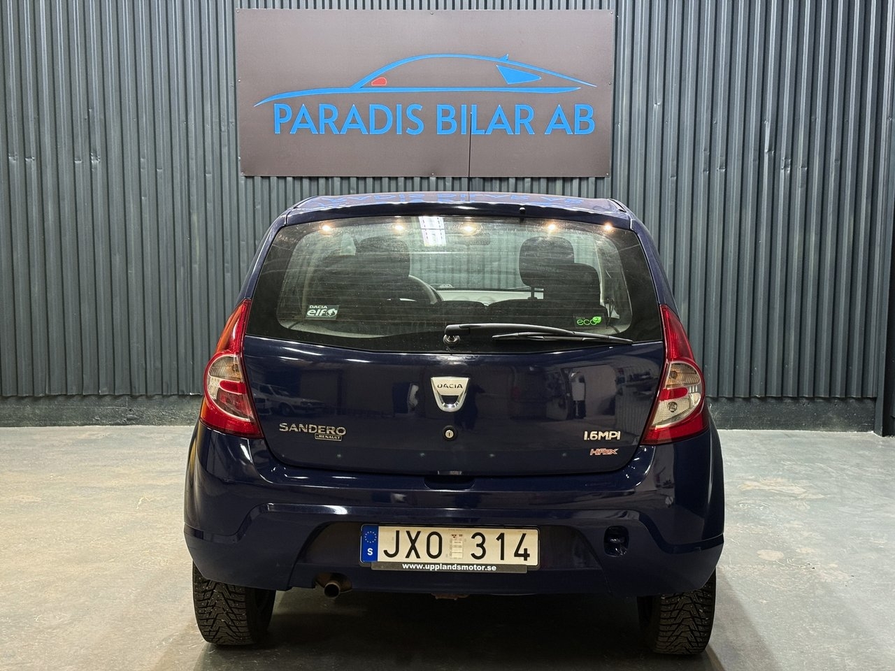 Dacia Sandero 1.6 E85 Nybesiktigad 2009, bild 4/10