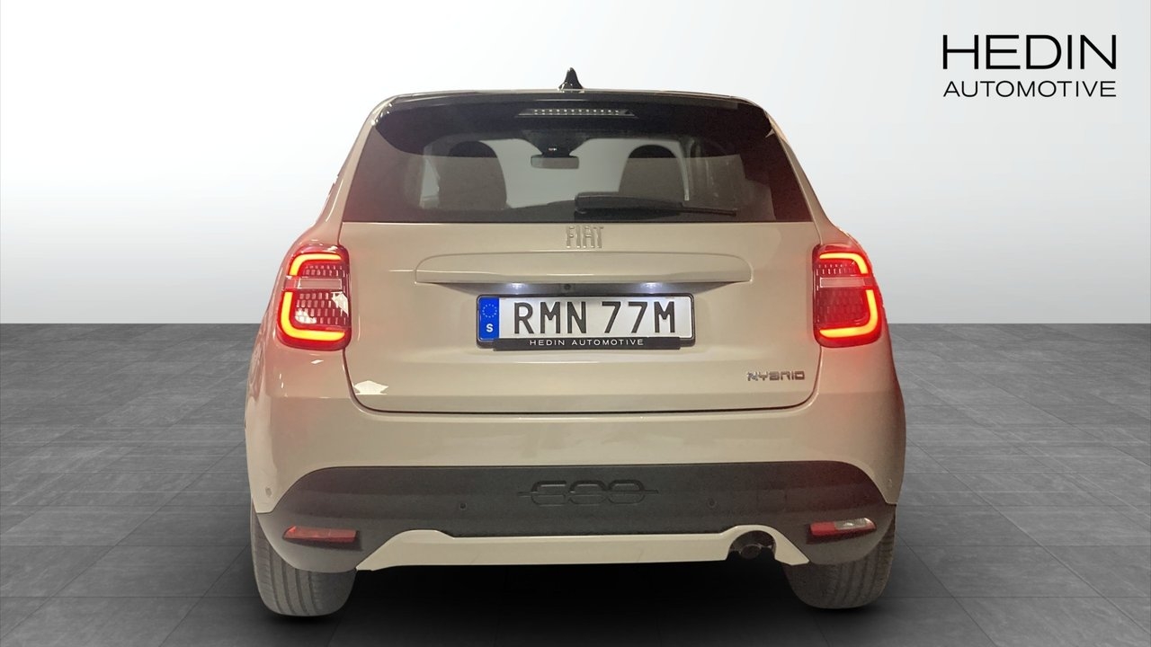 Fiat 600 Lounge 1.2T Hybrid Aut 2025, kuva 7/10