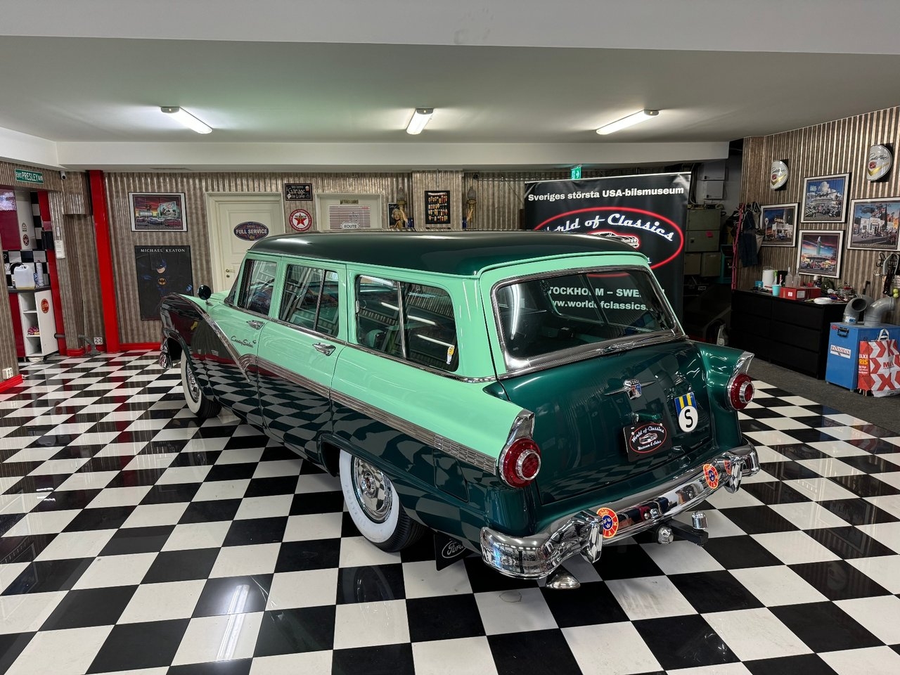 Ford Country Sedan Kombi toppskick -56 1956, bild 7/27