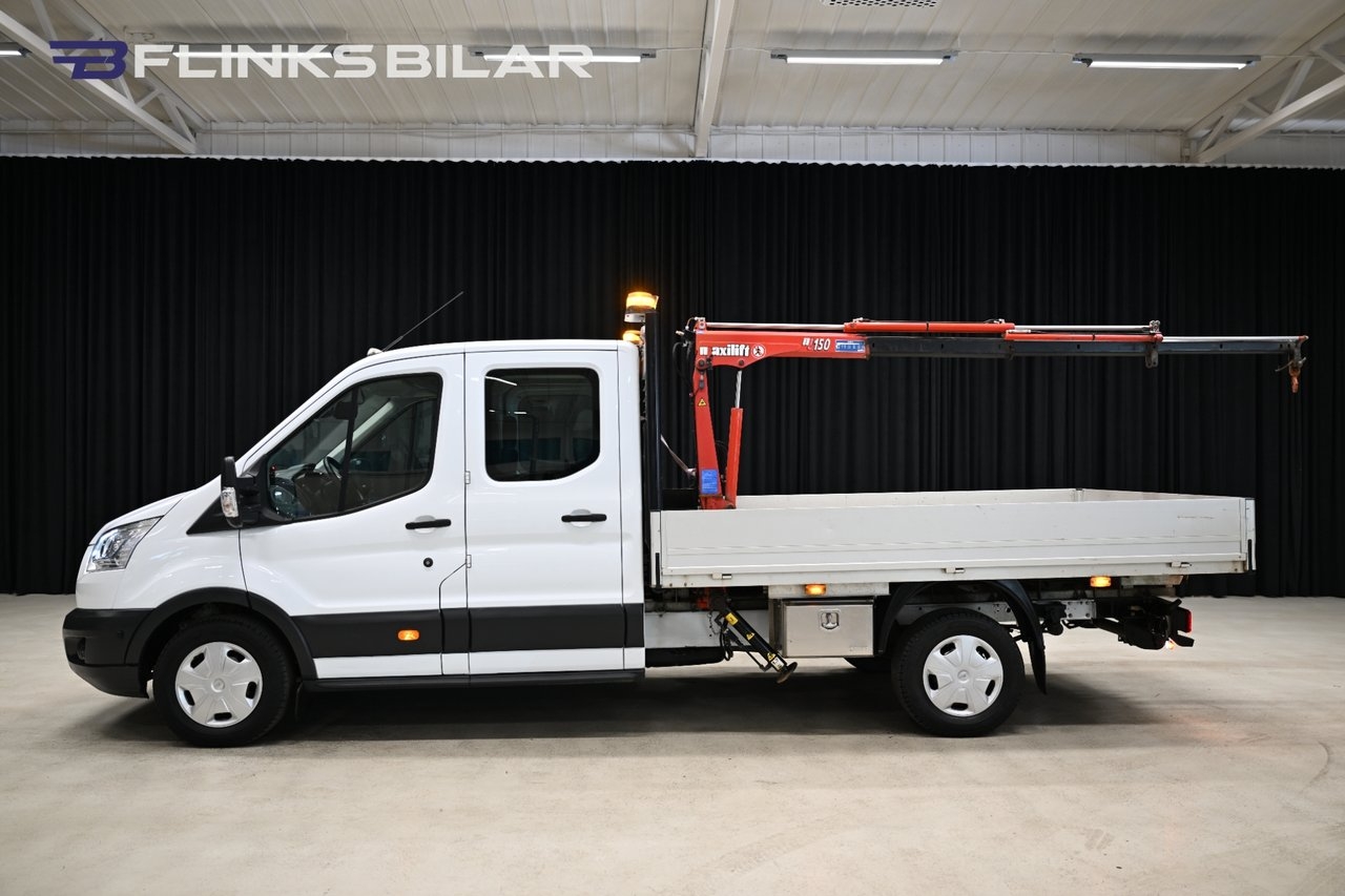 Ford Transit 350 AWD 170HK Dubbelhytt 2018, bild 2/10