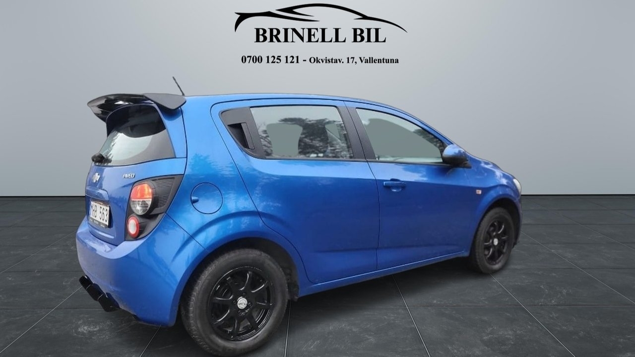 Chevrolet Aveo 1.2 Manuell Ny Servad 2012, bild 7/10
