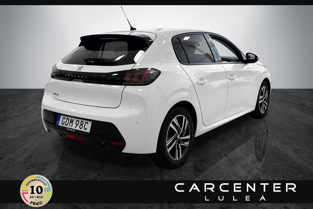 Peugeot 208 1.2 PureTech 100Hk Allure 2021, kuva 3/10