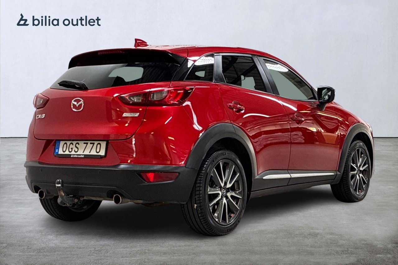 Mazda CX-3 2.0 aut Optimum 120hk 2017, bild 6/10