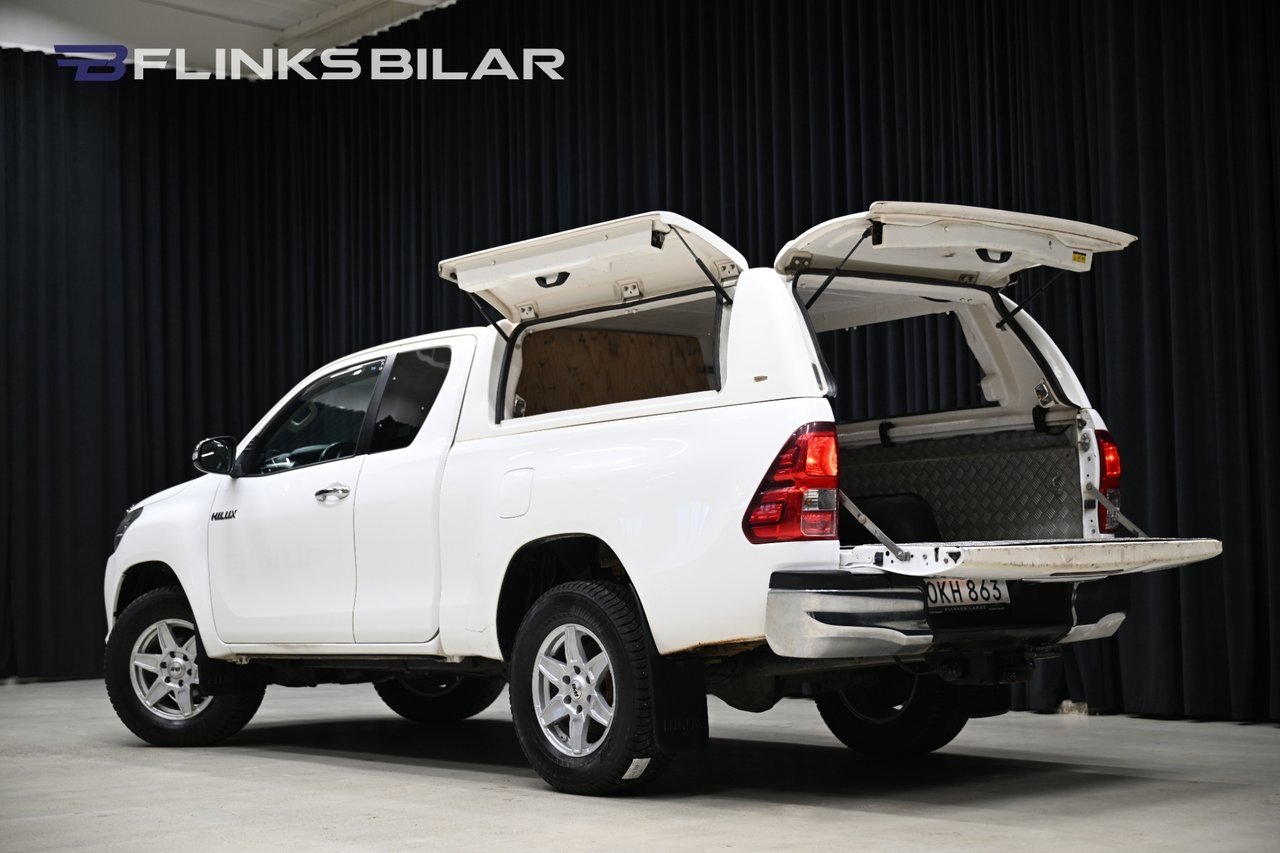 Toyota HiLux 2.4 AWD 150HK Kåpa 2017, bild 5/31