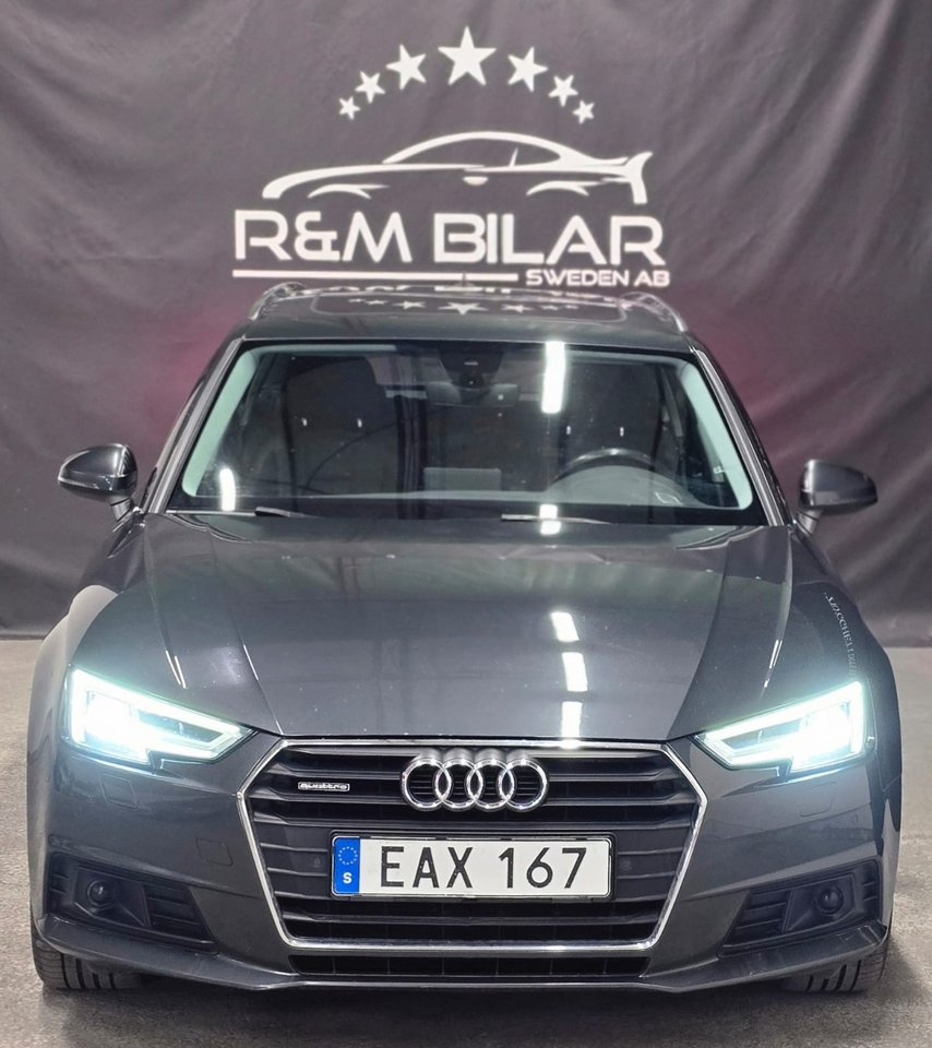 Audi A4 quattro, Pano, Få-ägare, Drag 2016, bild 2/27