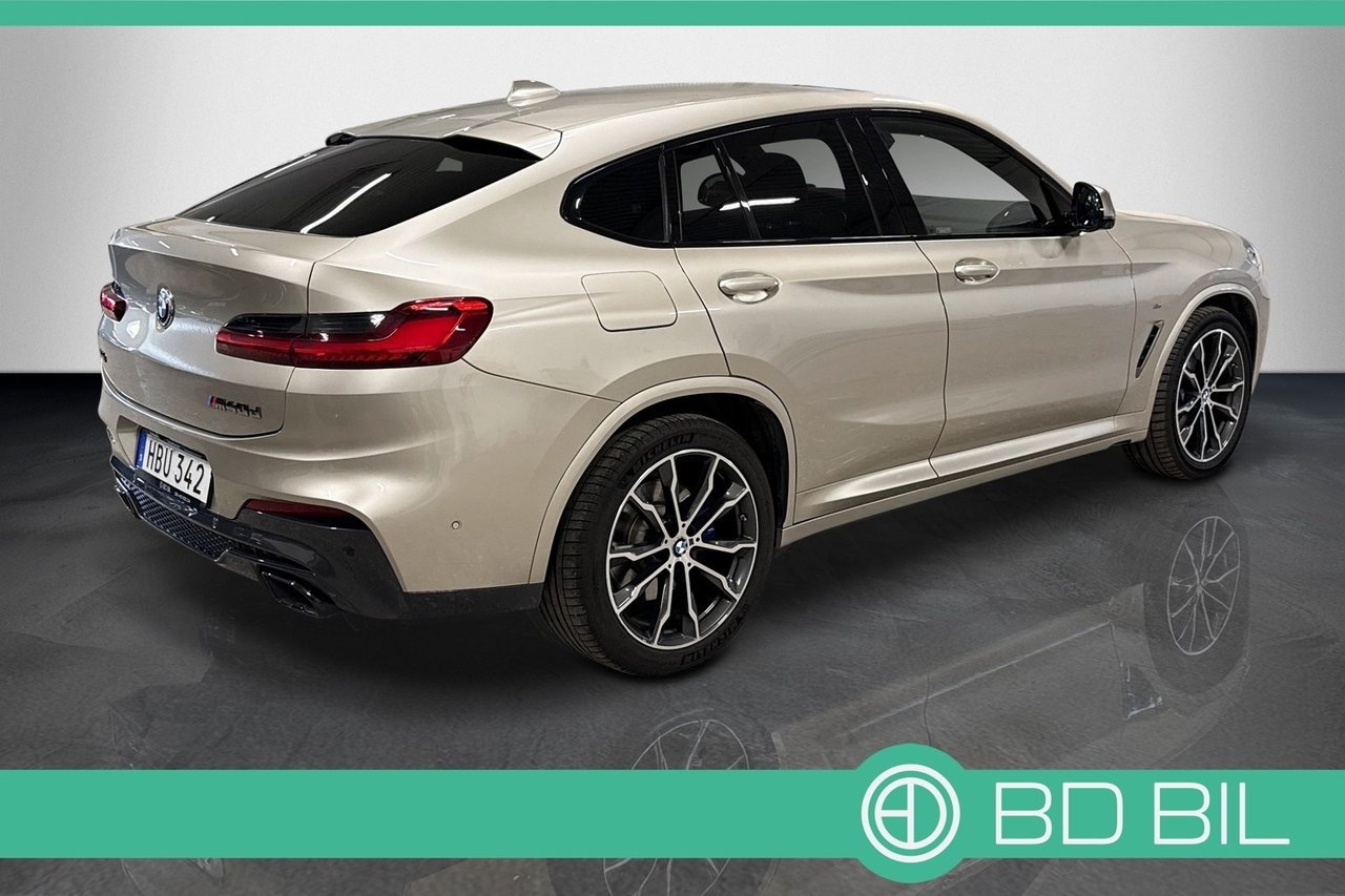 BMW X4 M40d M-SPORT VÄLSERVAD 360 2019, bild 4/33