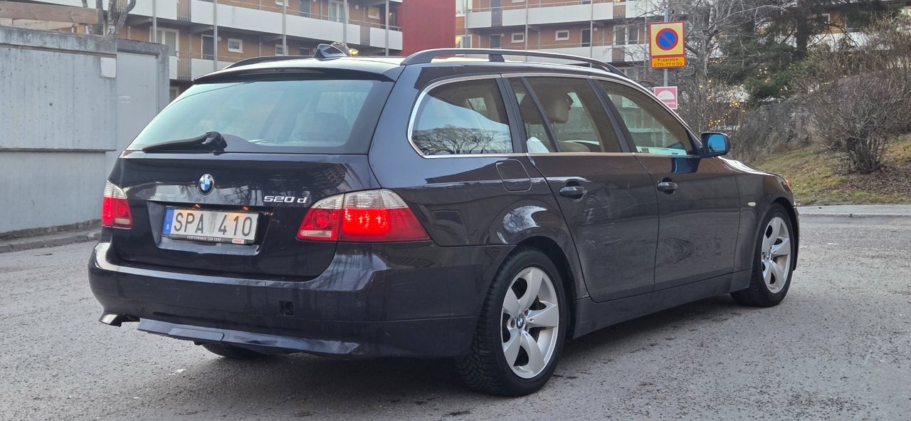 BMW 520 d Aut Skinn P-Sens 2007, bild 6/10