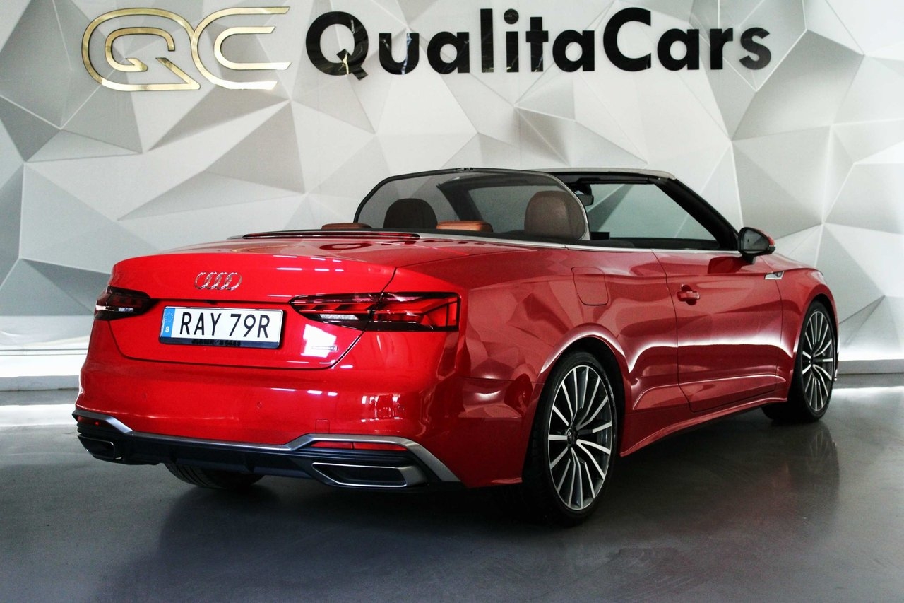 Audi A5 Cabriolet 40 TDI 204hk Q S-LINE 2022, photo 4/10