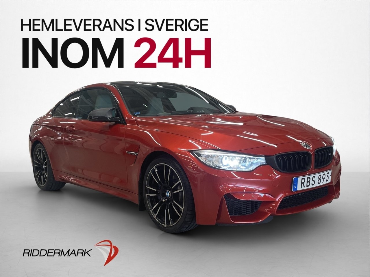 BMW M4 Coupé 431hk Kolfiber 2016, bild 3/37