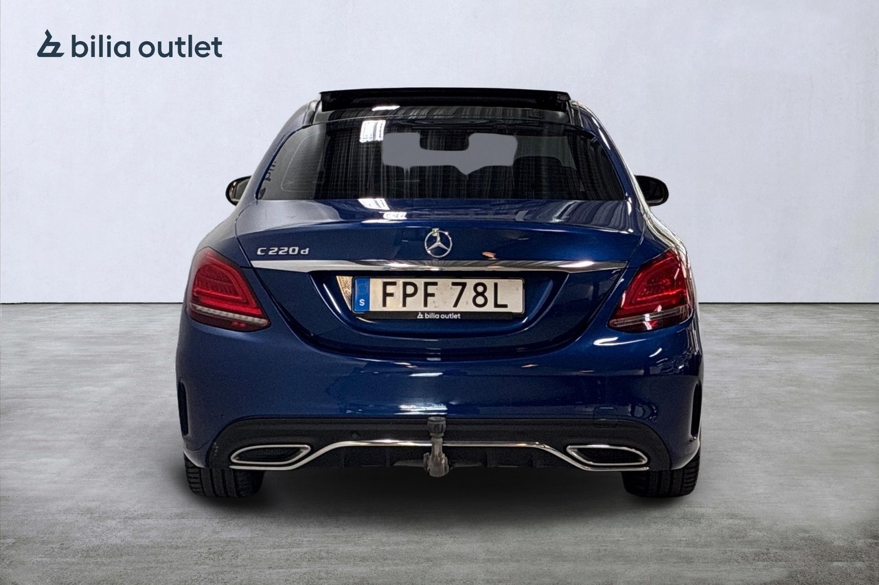Mercedes-Benz C 220 d AMG 194hk 2019, bild 7/10