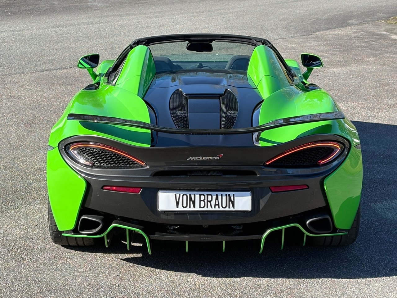 McLaren 570S Spider 3.8 V8 SSG 2018, photo 6/22