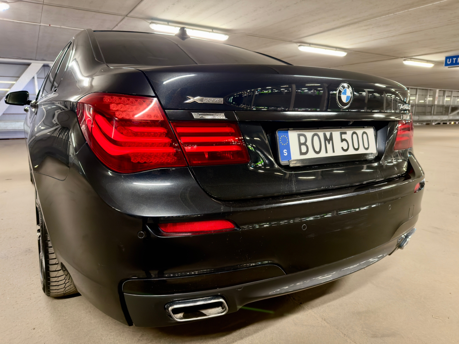 BMW 740d M Sport 2015, photo 10/10