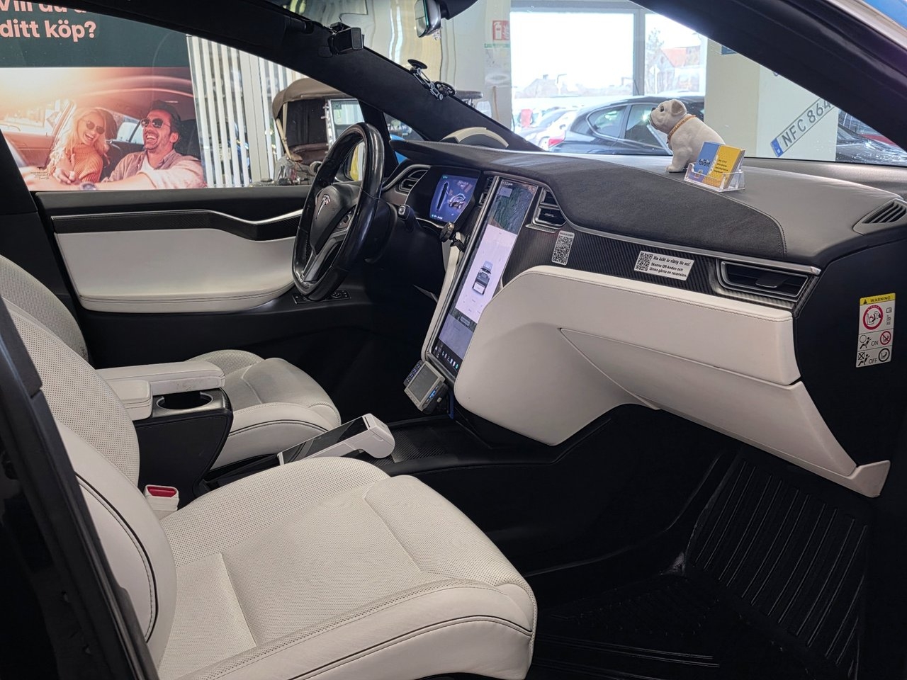 Tesla Model X 90D Fri Supercharge 6-sits 2016, bild 4/15