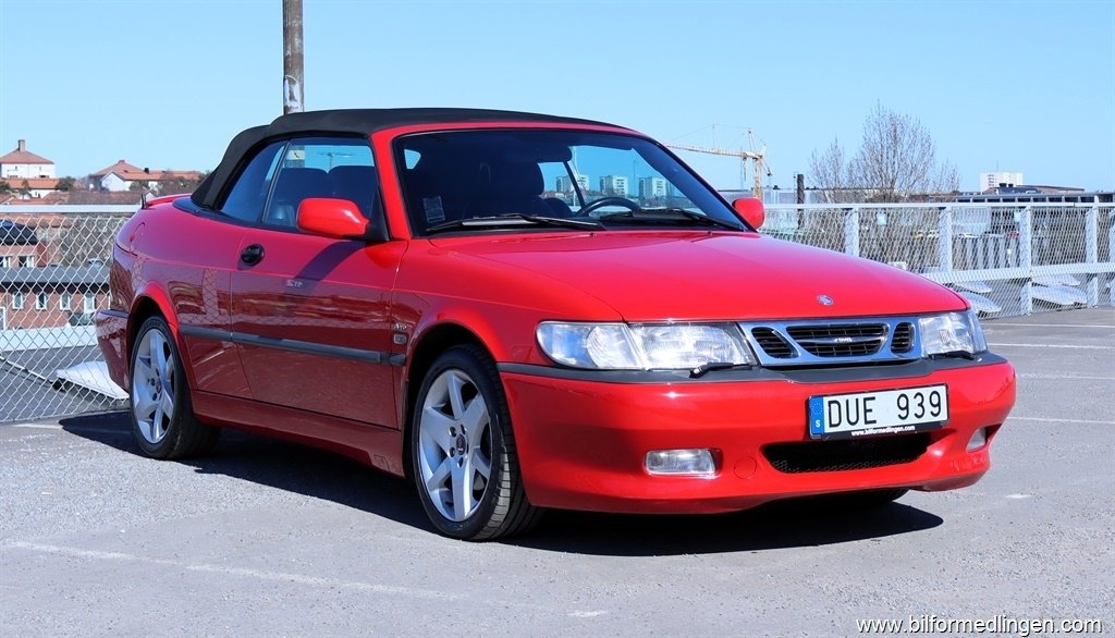 Saab 9-3 2.0T Cab 205hk Skinn 2002, photo 6/10