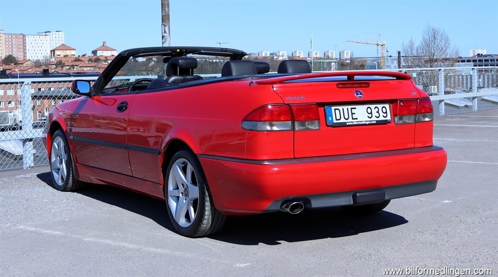 Saab 9-3 2.0T Cab 205hk Skinn 2002, photo 4/10