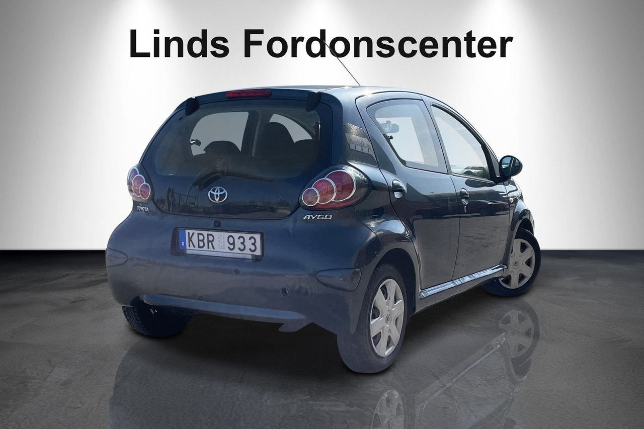 Toyota Aygo 5-dörrar 1.0 VVT-i Euro 4 2009, bild 4/6