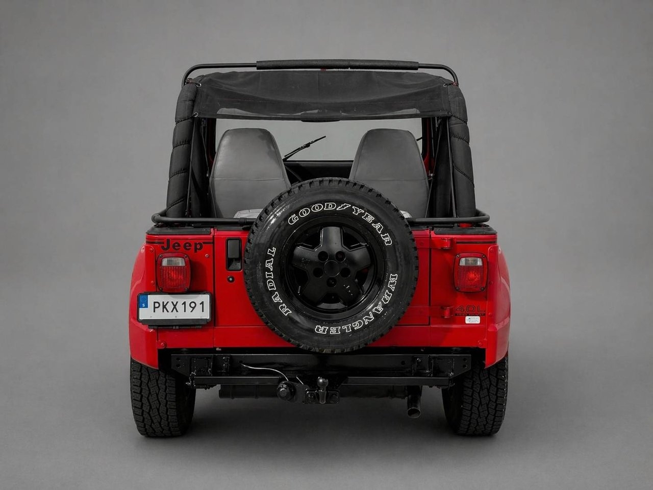 Jeep Wrangler 4.0 4WD/Ny Servad 1993, bild 4/10