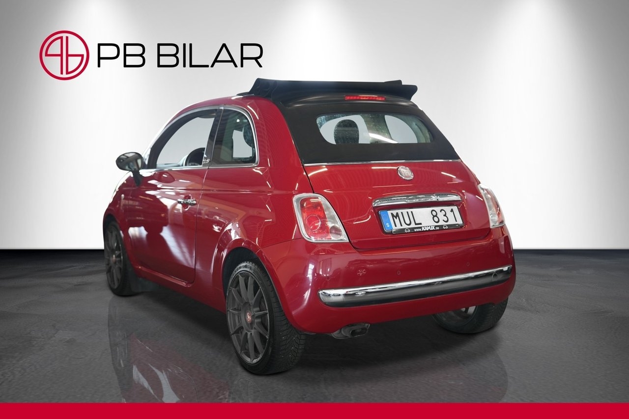 Fiat 500C 1.2 8V Lounge Cabriolet PDC 2012, bild 5/10