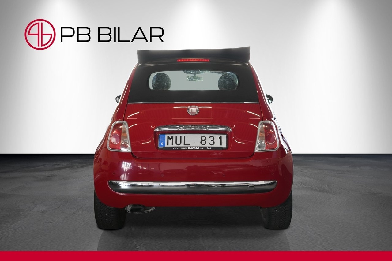 Fiat 500C 1.2 8V Lounge Cabriolet PDC 2012, bild 6/10