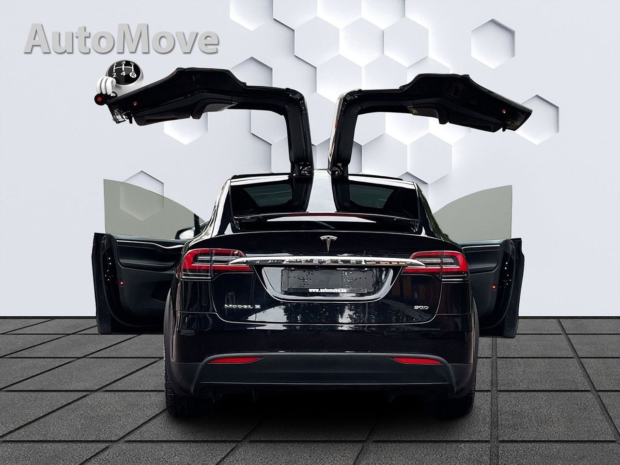 Tesla Model X 2016, bild 7/17