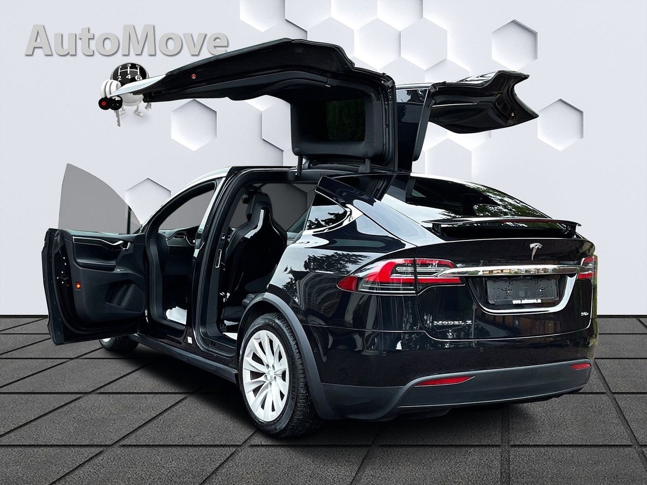 Tesla Model X 2016, bild 4/17