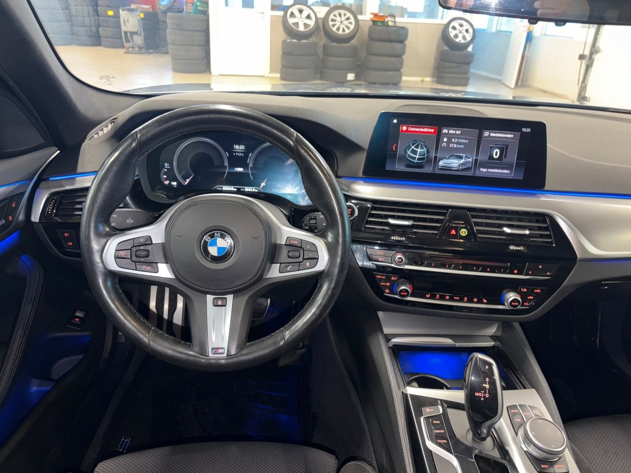 BMW 520 d Touring Steptronic M Sport 2019, bild 3/10