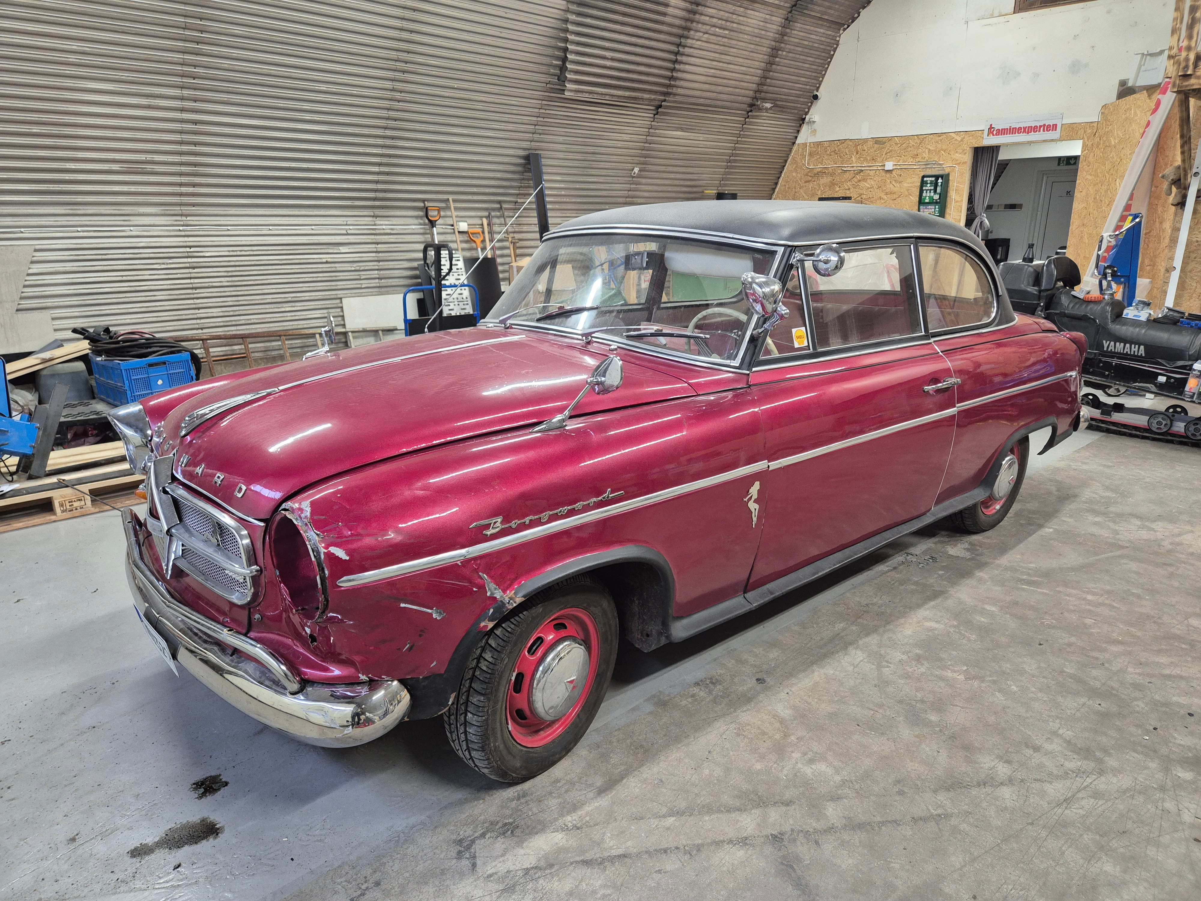 Borgward Isabella Sedan 1.5 Manuell 1957, kuva 2/10