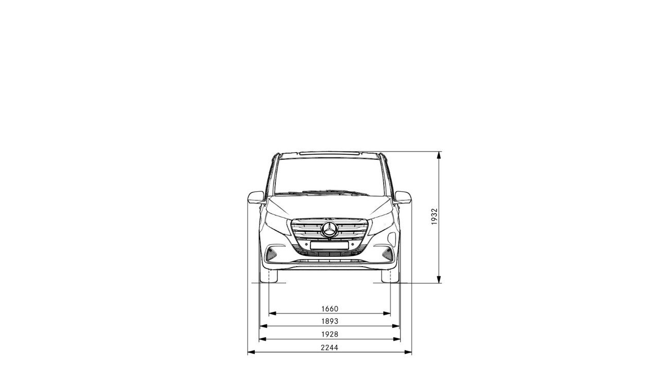 Mercedes-Benz eVito 112 Skåp Lång 2025, kuva 7/8
