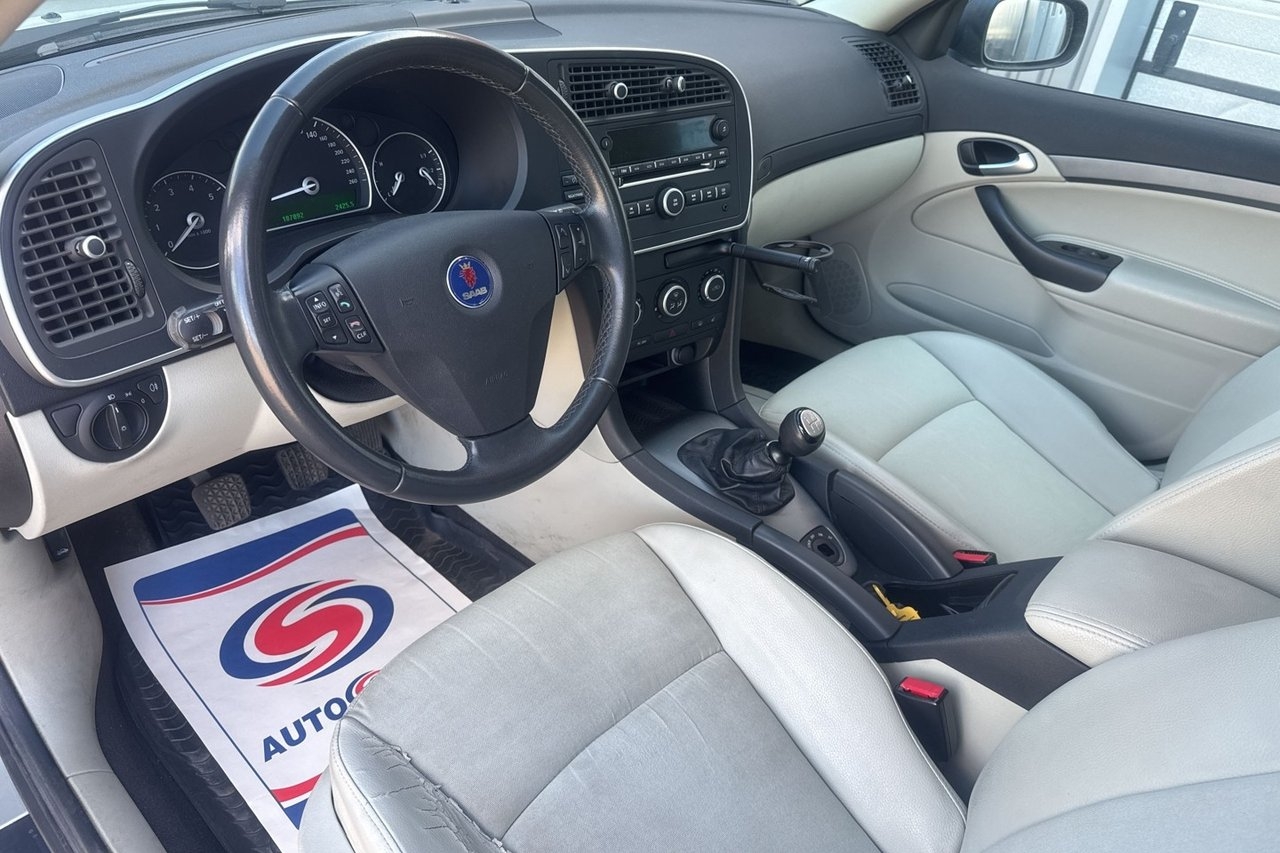 Saab 9-3 SportCombi 1.8t BioPower Linear 2008, bild 7/10