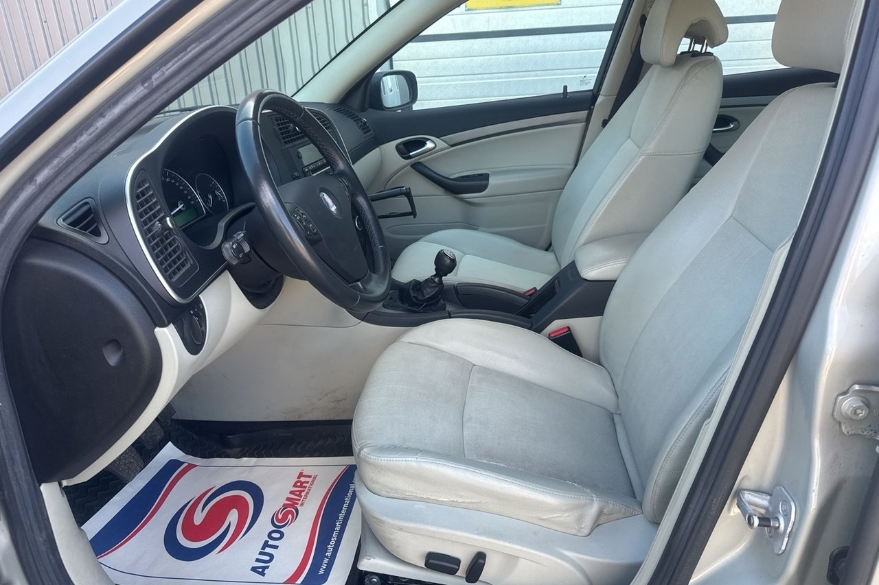 Saab 9-3 SportCombi 1.8t BioPower Linear 2008, bild 6/10
