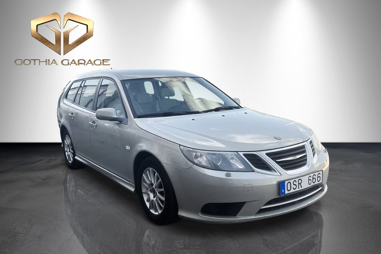 Saab 9-3 SportCombi 1.8t BioPower Linear 2008, bild 2/10