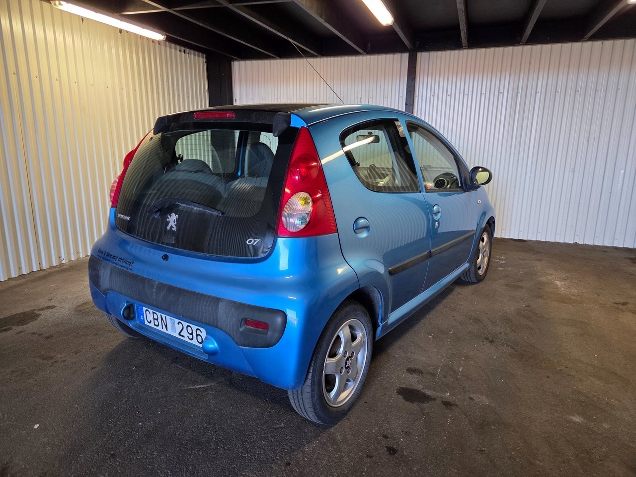 Peugeot 107 5-dörrar 2006, kuva 5/9